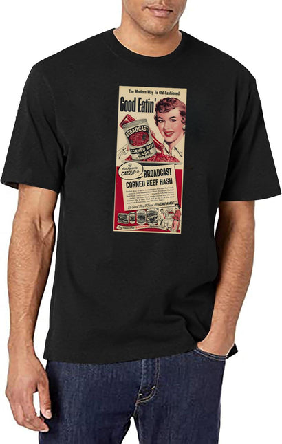 Good Eatin' T-Shirt for Men & Women, T-Shirts Graphic Tee - Black