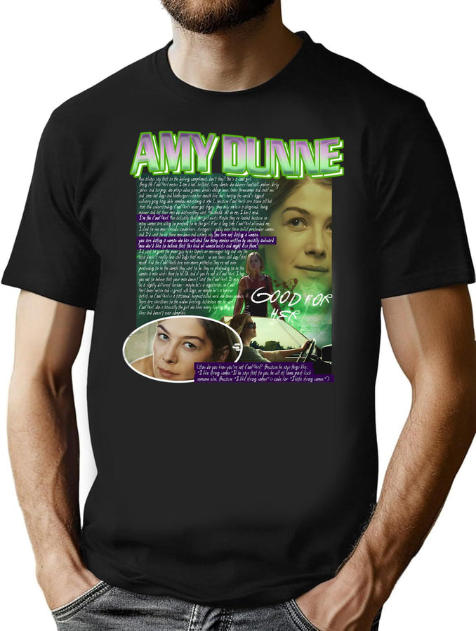 Good For Heramy Bootleg Graphic T-Shirt - Black