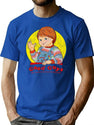 Good Guys Doll Worn Out T-Shirt for Men & Women, T-Shirts Graphic Tee - Blue