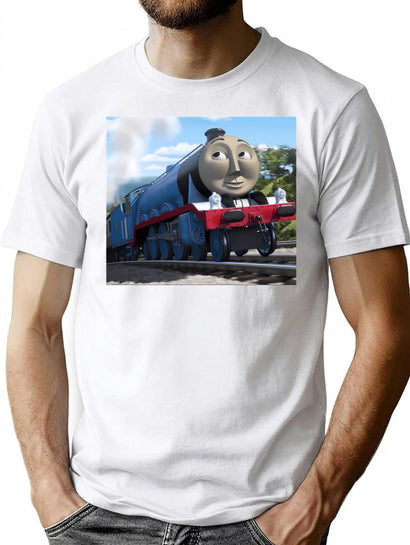 Gordon From Thomas The Tank Engine T-Shirt for Men & Women, T-Shirts Graphic Tee - Black