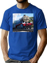 Gordon From Thomas The Tank Engine T-Shirt for Men & Women, T-Shirts Graphic Tee - Blue