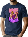 Goromi 90S Bootleg Bootleg Graphic T-Shirt - Navy