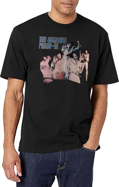 Grajg Osmonds Reareah Brother Reatrat Osmond Reyeray Band Treagrea Black T-Shirt - Black