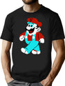 Grandad Bootleg Graphic T-Shirt - Black