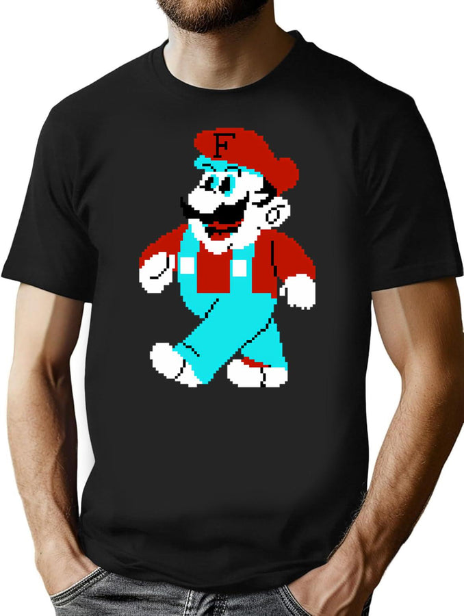 Grandad Bootleg Graphic T-Shirt - Black