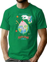 Graphic Ice Cream Funny Killer From Outer Space Retro T-Shirt for Men & Women, T-Shirts Graphic Tee - Green