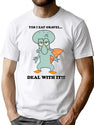 Gravel Eaters Of The World Unite Bootleg Graphic T-Shirt - White