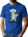 Gravel Eaters Of The World Unite Bootleg Graphic T-Shirt - Blue