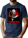 Great Model Terrifier Movie Horror Art The Clown Awesome For Movie Fan T-Shirt for Men & Women, T-Shirts Graphic Tee - Navy