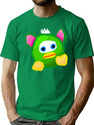 Green Hoody Pet (Furby Fakebootleg) Bootleg Graphic T-Shirt - Green