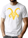 Green King Horned Rat T-Shirt for Men & Women, T-Shirts Graphic Tee - White