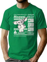 Gremlins Gizmo Warning Label Dks T-Shirt for Men & Women, T-Shirts Graphic Tee - Green