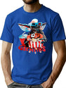 Gremlins T-Shirt for Men & Women, T-Shirts Graphic Tee - Blue