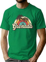 Grenada Honeymoon Gifts T-Shirt for Men & Women, T-Shirts Graphic Tee - Green