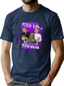 Greta Gerwig Bootleg 90S Bootleg Graphic T-Shirt - Navy