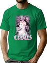 Grimes Vintage Bootleg Shirt Bootleg Graphic T-Shirt - Green