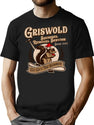 Griswold Squirrel Removal Service T-Shirt for Men & Women, T-Shirts Graphic Tee - Black