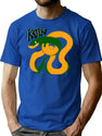 Groovy Gator Bootleg Graphic T-Shirt - Blue