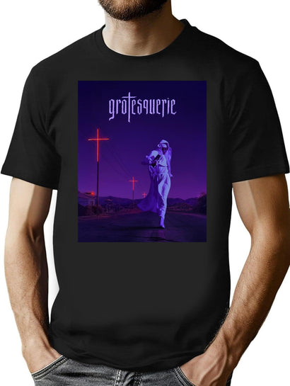 Grotesquerie T-Shirt for Men & Women, T-Shirts Graphic Tee - Black