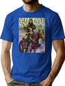 Guan Yu Rap Bootleg Bootleg Graphic T-Shirt - Blue