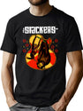 Guitar Monkey Man T-Shirt for Men & Women, T-Shirts Graphic Tee - Green