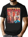 Gustavo Fring Vintage 90S Rap Style Gustavo Fring Bootleg Fan Bootleg Graphic T-Shirt - Black