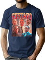 Gustavo Fring Vintage 90S Rap Style Gustavo Fring Bootleg Fan Bootleg Graphic T-Shirt - Navy