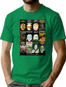 H P Lovecraft Covers T-Shirt for Men & Women, T-Shirts Graphic Tee - Green