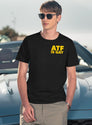 HTY AHS ATF is Gay Human Rights Equality Pride Pocket Print Black T-Shirt - Navy