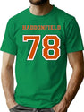 Haddonfield Jersey - Halloween '78 T-Shirt for Men & Women, T-Shirts Graphic Tee - Green