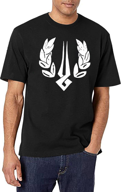 Hades Game Distressed Logo Zagreus Logo Black T-Shirt - Black