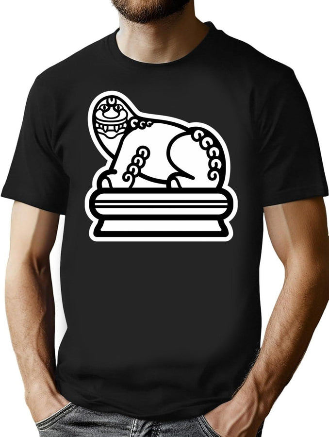 Haetae Bootleg Graphic T-Shirt - Black