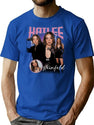 Hailee Steinfeld Bootleg Bootleg Graphic T-Shirt - Blue
