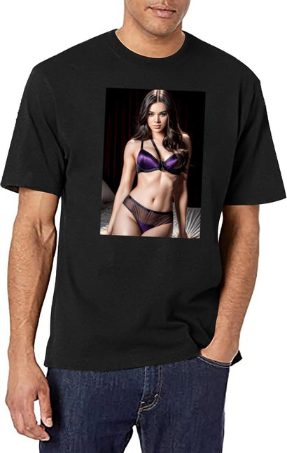 Hailee Steinfeld Black T-Shirt - Black