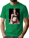 Hailee Steinfeld Premium Heavyweight Cotton T-Shirt - Green