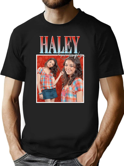 Haley Dunphy T-Shirt for Men & Women, T-Shirts Graphic Tee - Black