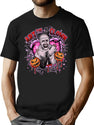 Halloween Art The Clown Pumpkin T-Shirt for Men & Women, T-Shirts Graphic Tee - Black