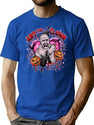 Halloween Art The Clown Pumpkin T-Shirt for Men & Women, T-Shirts Graphic Tee - Blue