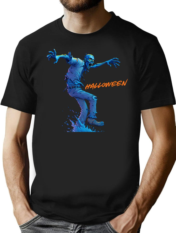 Halloween Funny Sarcastic Quote T-Shirt for Men & Women, T-Shirts Graphic Tee - Black