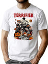 Halloween Horror Clown Crunch Horror T-Shirt for Men & Women, T-Shirts Graphic Tee - White