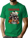 Halloween Horror Clown Crunch Horror T-Shirt for Men & Women, T-Shirts Graphic Tee - Green