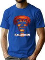 Halloween Ii T-Shirt for Men & Women, T-Shirts Graphic Tee - Blue