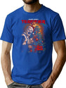 Halloween Merry Christmas Clown 2024 - Terrifier Christmas T-Shirt for Men & Women, T-Shirts Graphic Tee - Blue