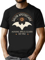 Halloween Shopping Salem T-Shirt for Men & Women, T-Shirts Graphic Tee - Black