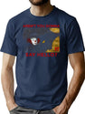 Halloween Slasher Film - Halloween Horror Movie T-Shirt for Men & Women, T-Shirts Graphic Tee - Navy