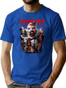 Halloween Terrifier T-Shirt for Men & Women, T-Shirts Graphic Tee - Blue