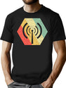 Ham Radio T-Shirt for Men & Women, T-Shirts Graphic Tee - Black