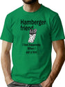 Hamberger Friend (Faithful Reproduction) Bootleg Graphic T-Shirt - Green