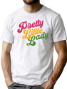 Handsome Podcast Pretty Little Lady T-Shirt for Men & Women, T-Shirts Graphic Tee - White