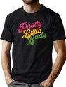 Handsome Podcast Pretty Little Lady Black T-Shirt - Green